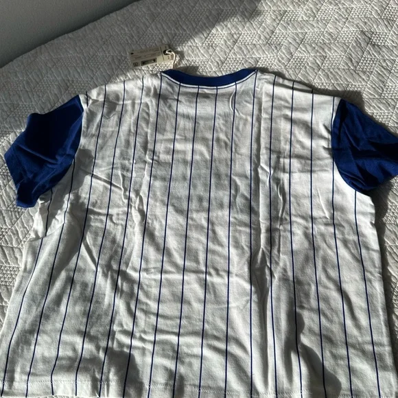Dodgers Striped Blue and White T-Shirt - Picture 4 of 4